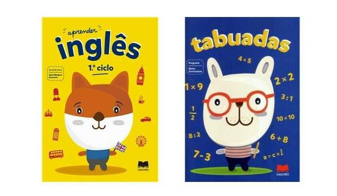 Aprender Inglês - 1º Ciclo: 3.º e 4.º Anos/ Tabuadas - 1º Ciclo