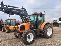 RENAULT ARES 550 z ładowaczem QUICKE silnik john deere jak case deutz