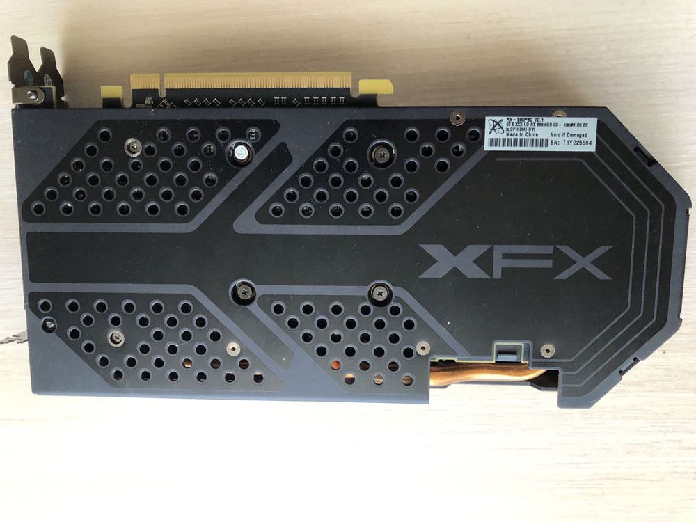Видеокарта XFX Radeon RX 580  8 gb