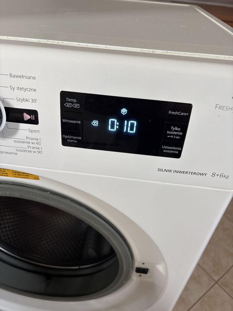 Pralko suszarka Whirpool PWDG861488
