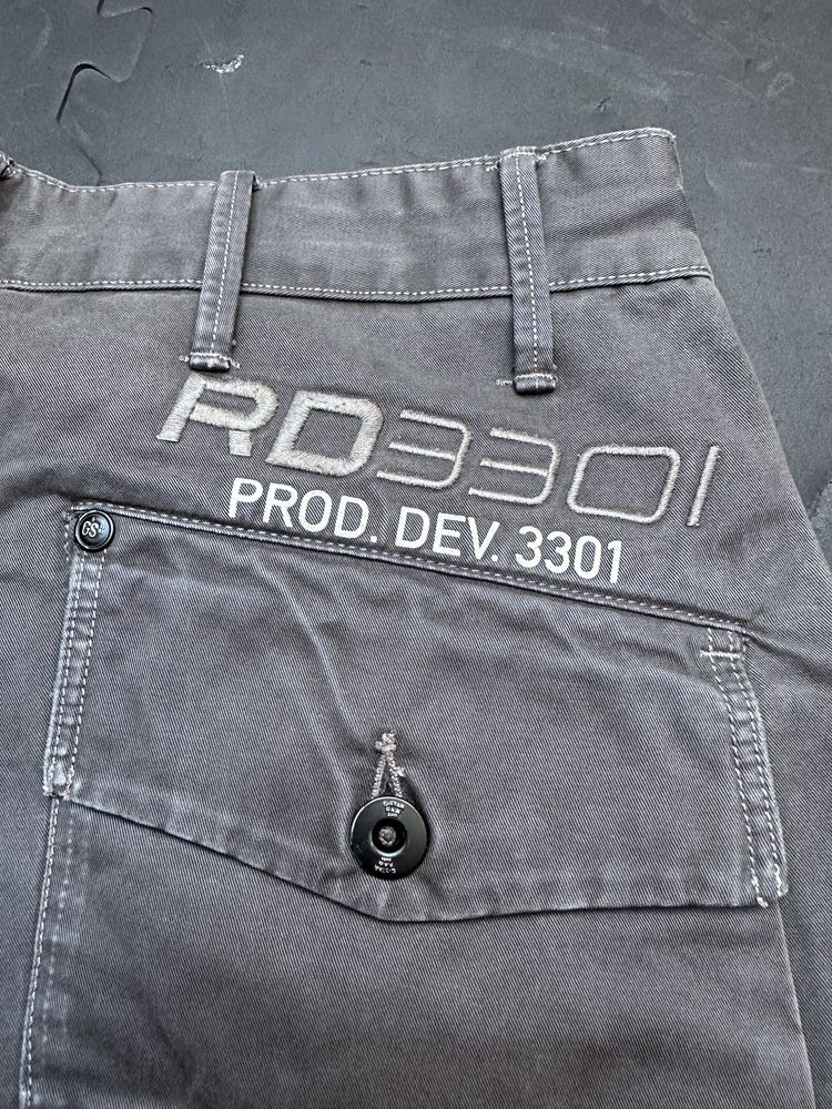 Spodnie szerokie cargo bojówki G-Star unisex streetwear
