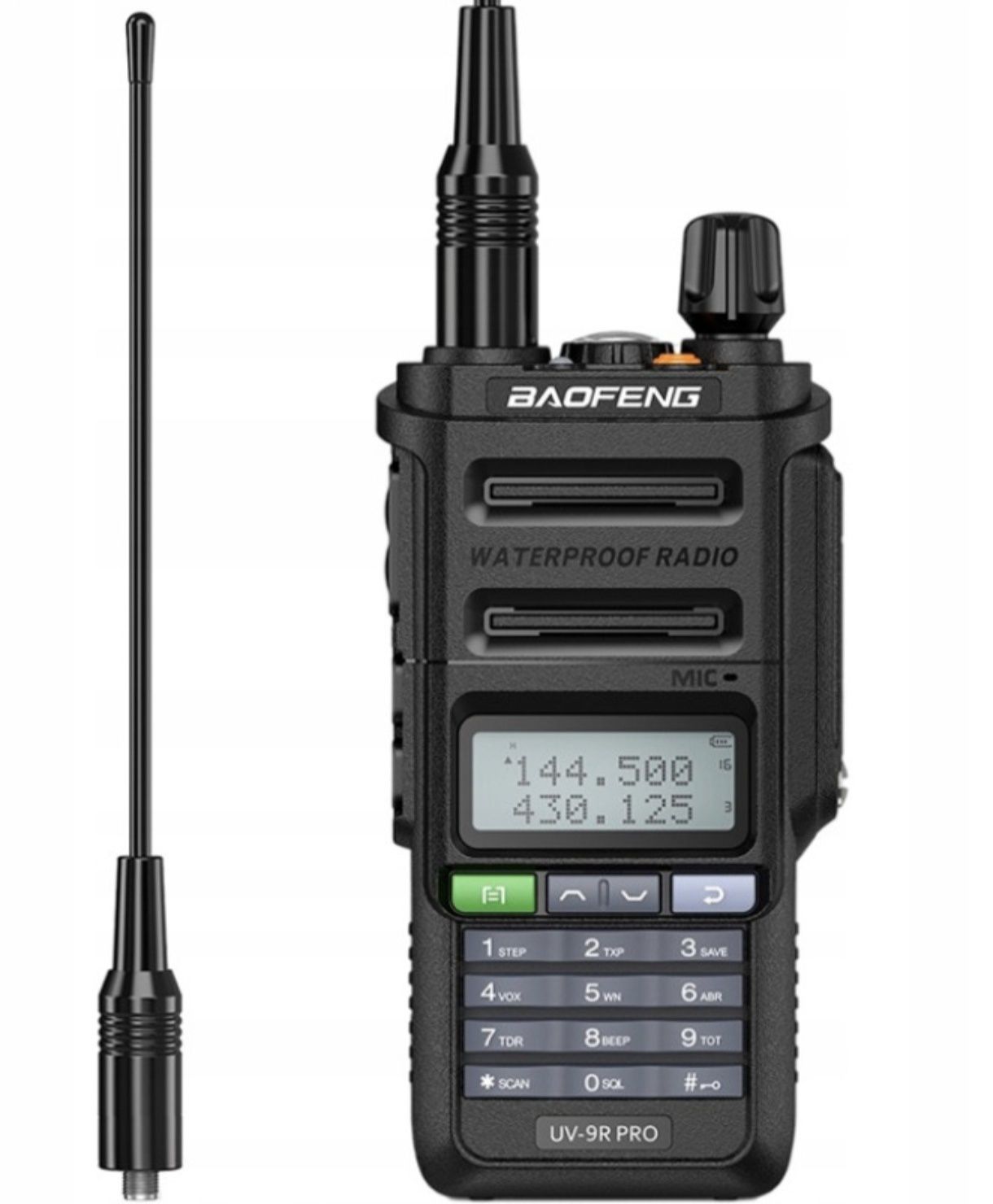 Baofeng UV-9PRO  Krótkofalówka Walki-Talki pojemna bateria