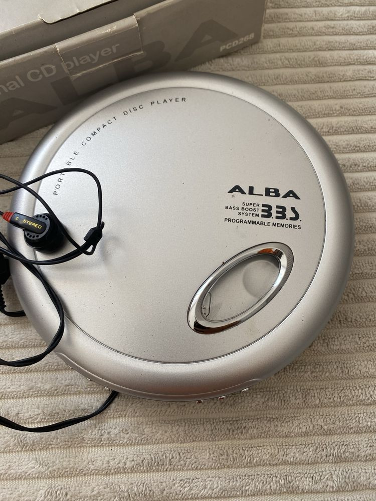 Alba CD Player z radiem i słuchawkami