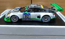 Porsche 911 991 GT3R #912 24h Nürburgring 2016 SPARK 1:18