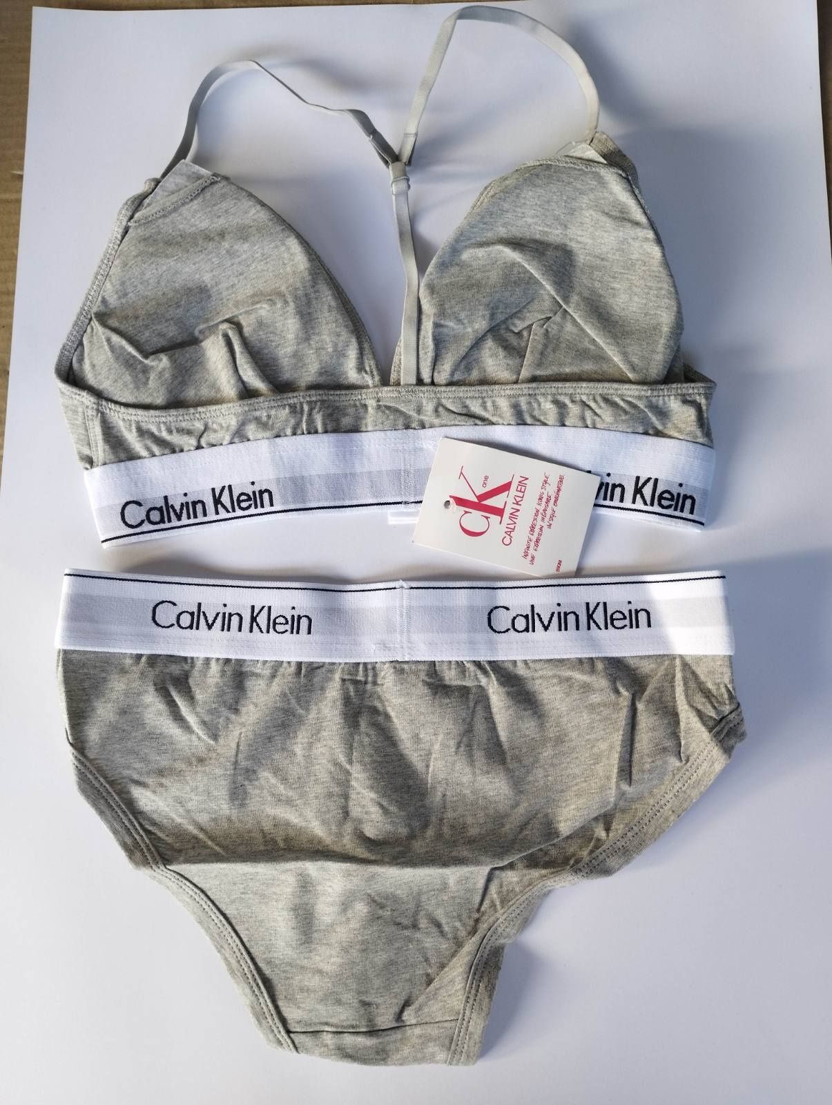 Новий набір Calvin  Klein р. S, M Чорний та сірий кольори