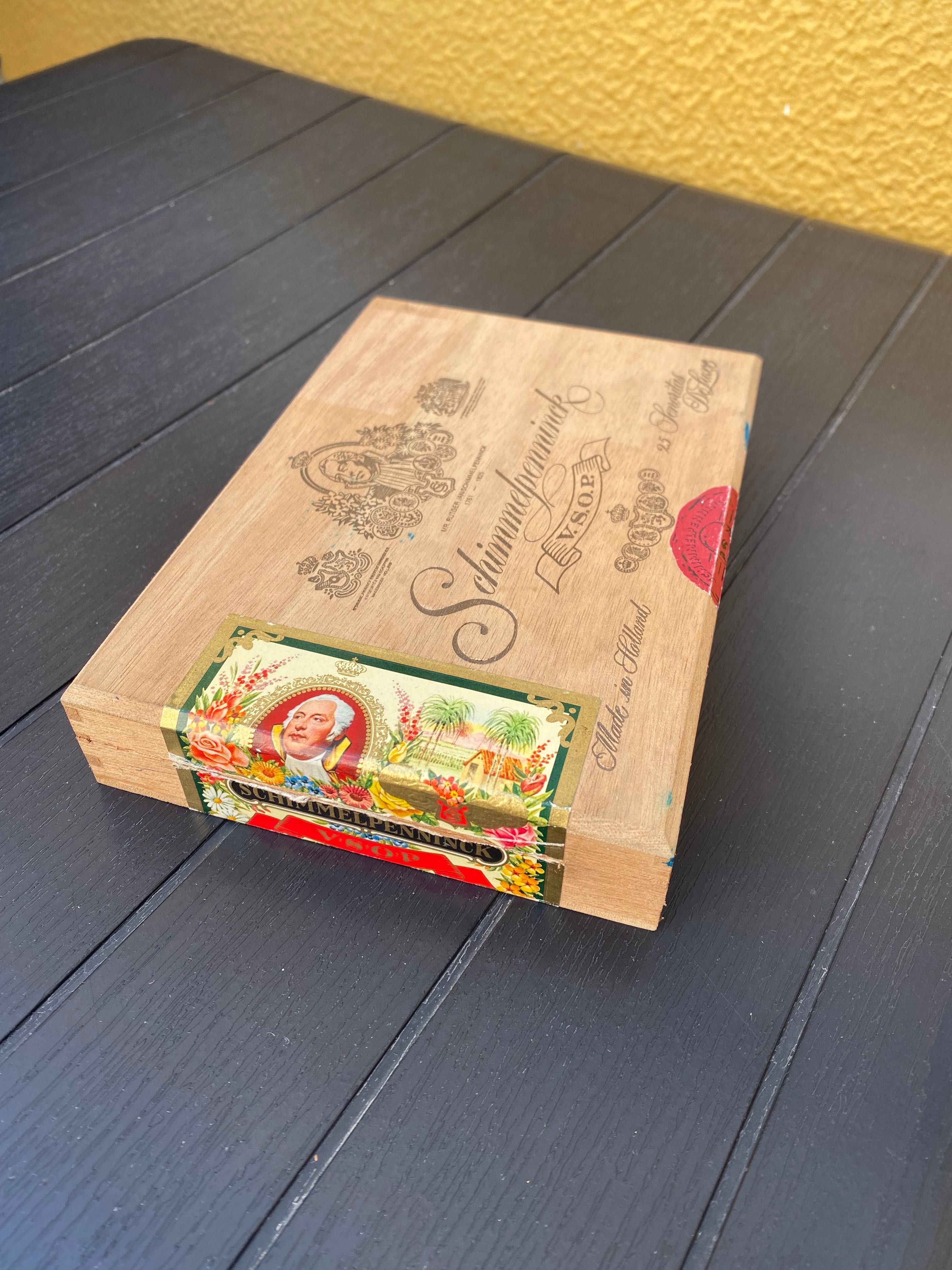 Caixa de Charutos Vintage – Schimmelpenninck V.S.O.P. (Holanda)