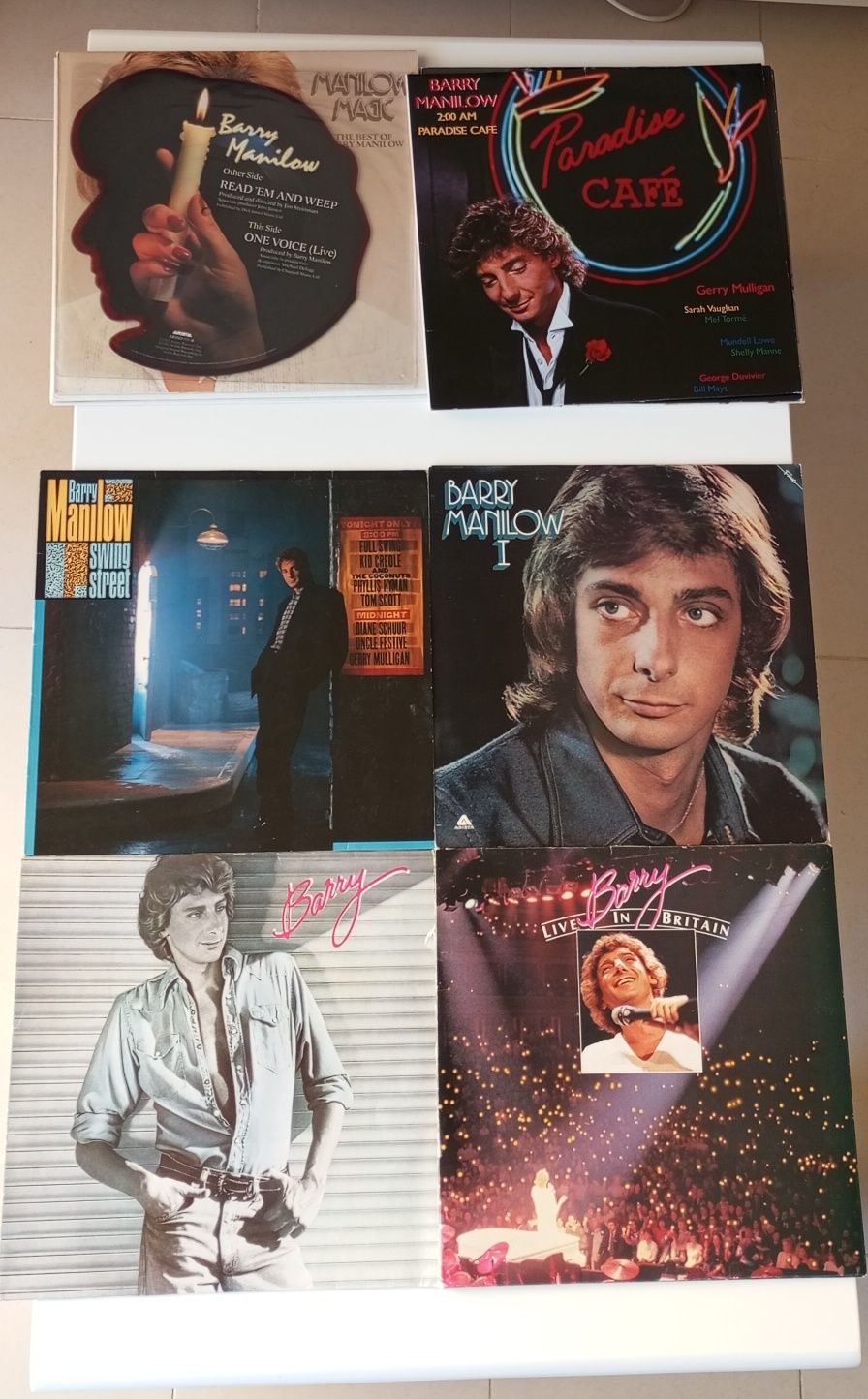 Barry Manilow, coleção 18 vinis