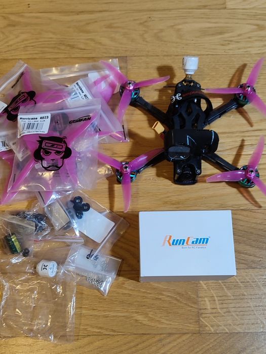 dron fpv impulserc apex 4 z kamerą runcam thumb pro v2 + akcesoria