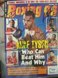 Magazyn Boxing 1996 Rok autografy ! Rarytas