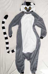 Kostium Król Julian Lemur Zwierzak One size
