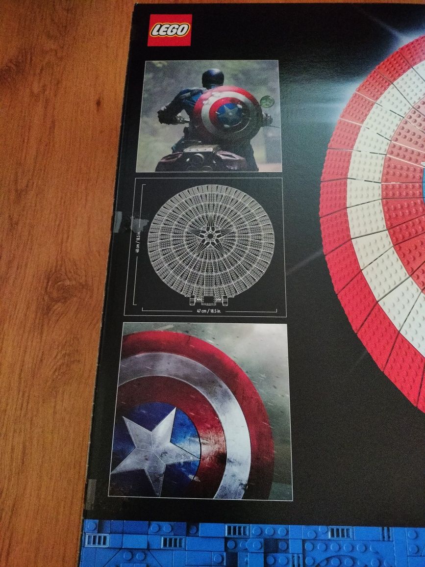 Lego 76262 Marvel Tarcza Kapitana Ameryki Captain America Shield