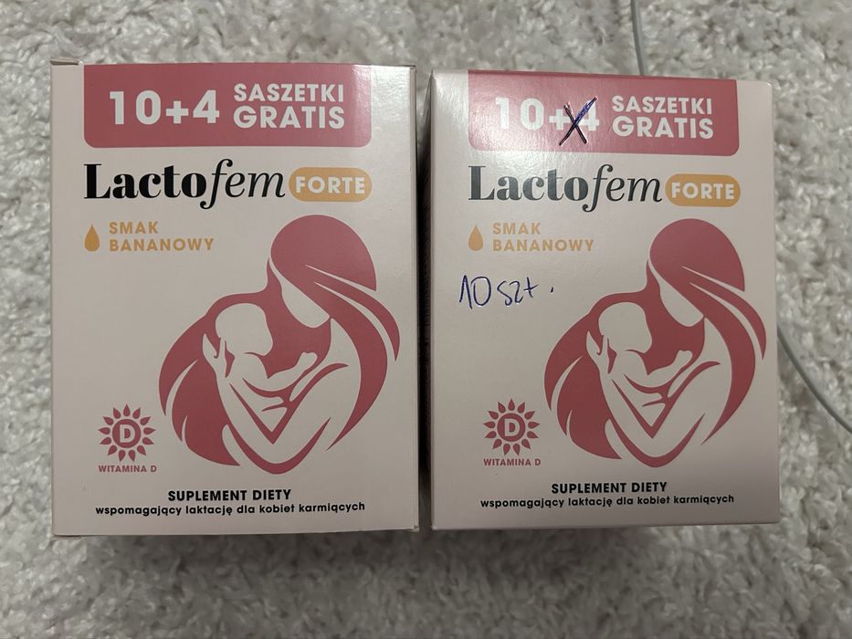 Lactofem Forte o smaku bananowym