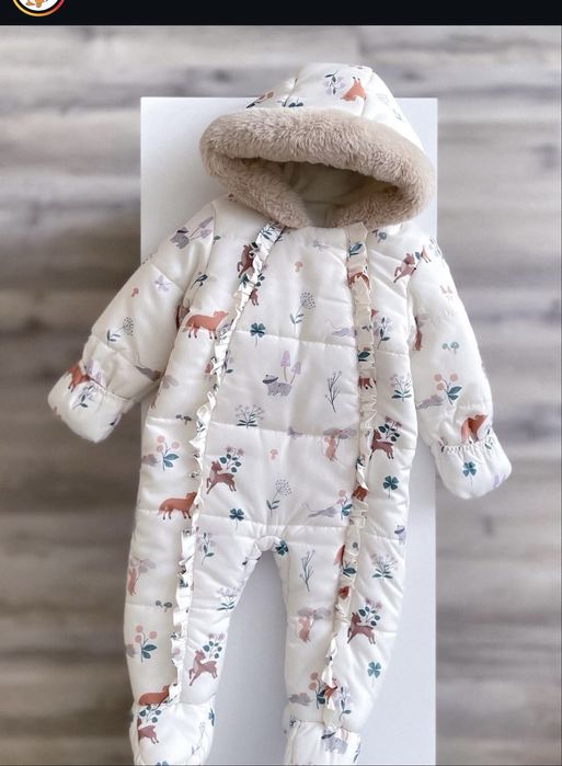 Комбінезон зимовий 0-3 місяці