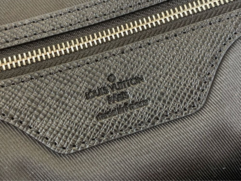 Louis Vuitton Keepall сумка мужская спортивная дорожная кожаная