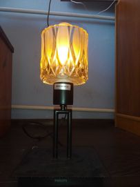 Lampa metalowa  stołowa