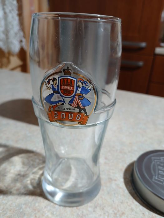 Szklanka milenijna Żywiec 2000
