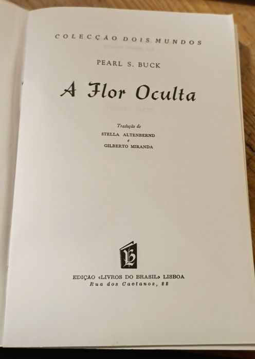 A Flor Oculta de Pearl S. Buck