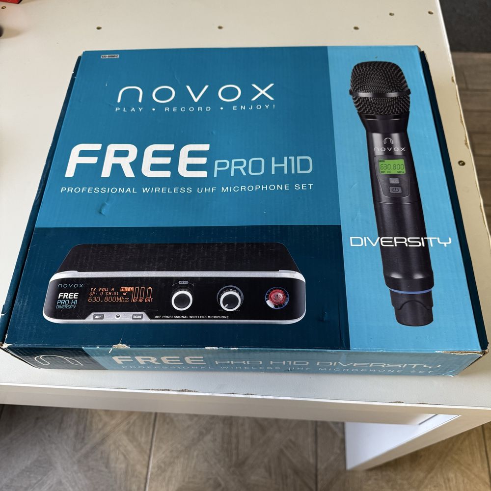Novox Free Pro H1D mikrofon bezprzewodowy 100% sprawny