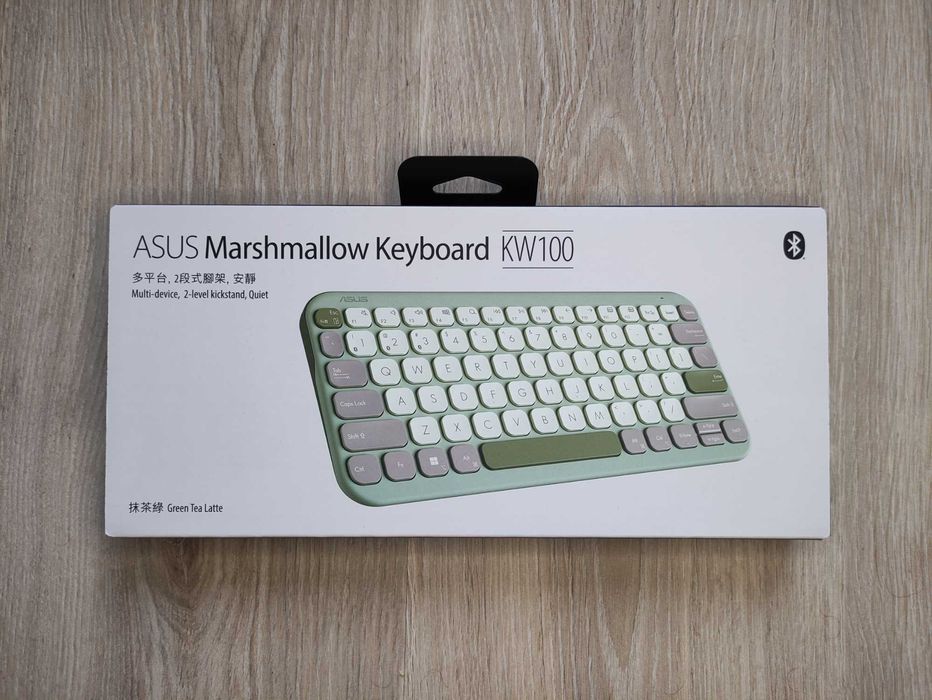 NOWY ZESTAW Wireless Asus Marshmallow | Klawiatura KW100 | Mysz MD100