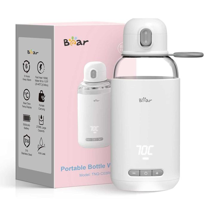 czajnik przenośny podróżny 270 ml TERMOS do mleka wody dla niemowląt