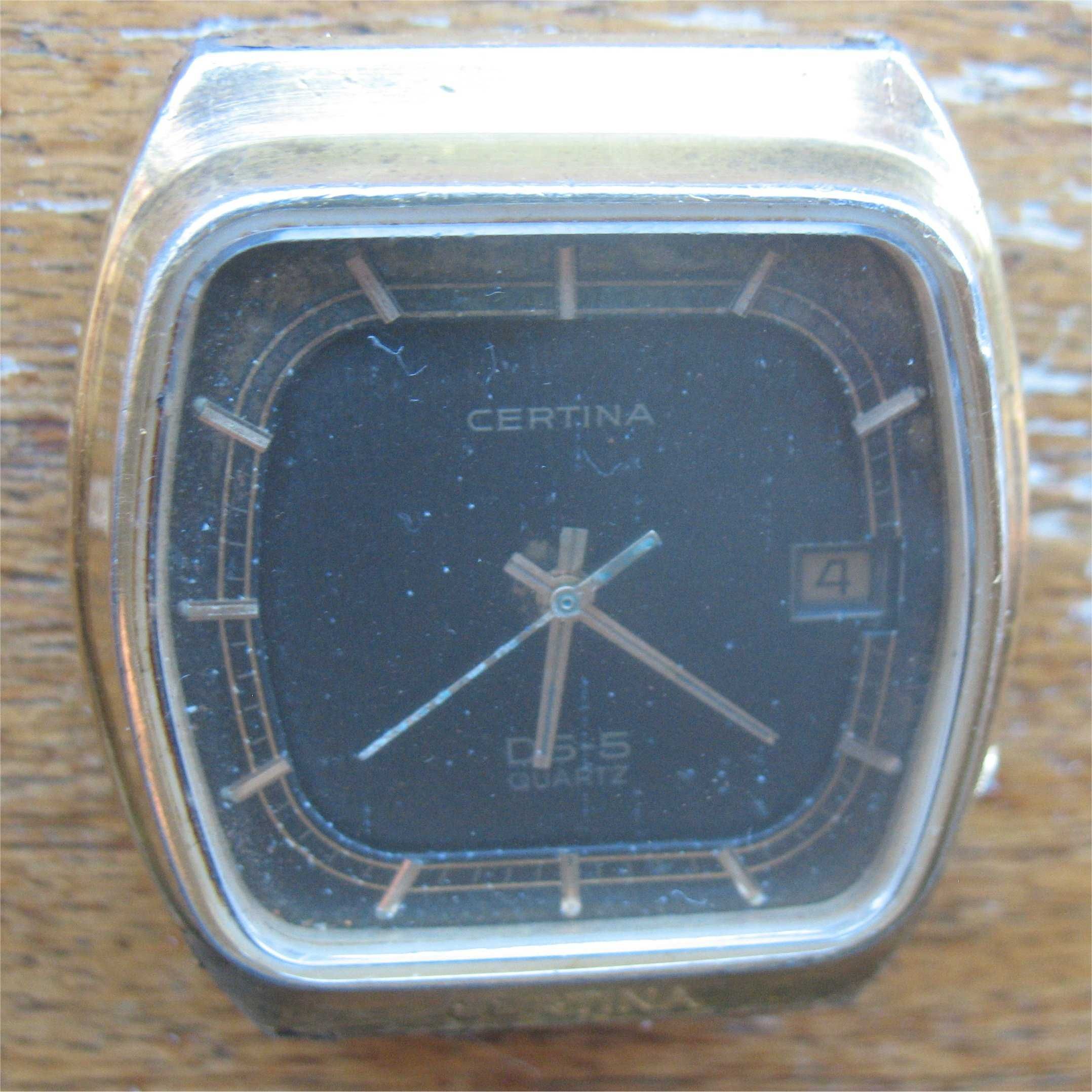 Certina DS-5 Quartz - Swiss Made (para restauro/peças)