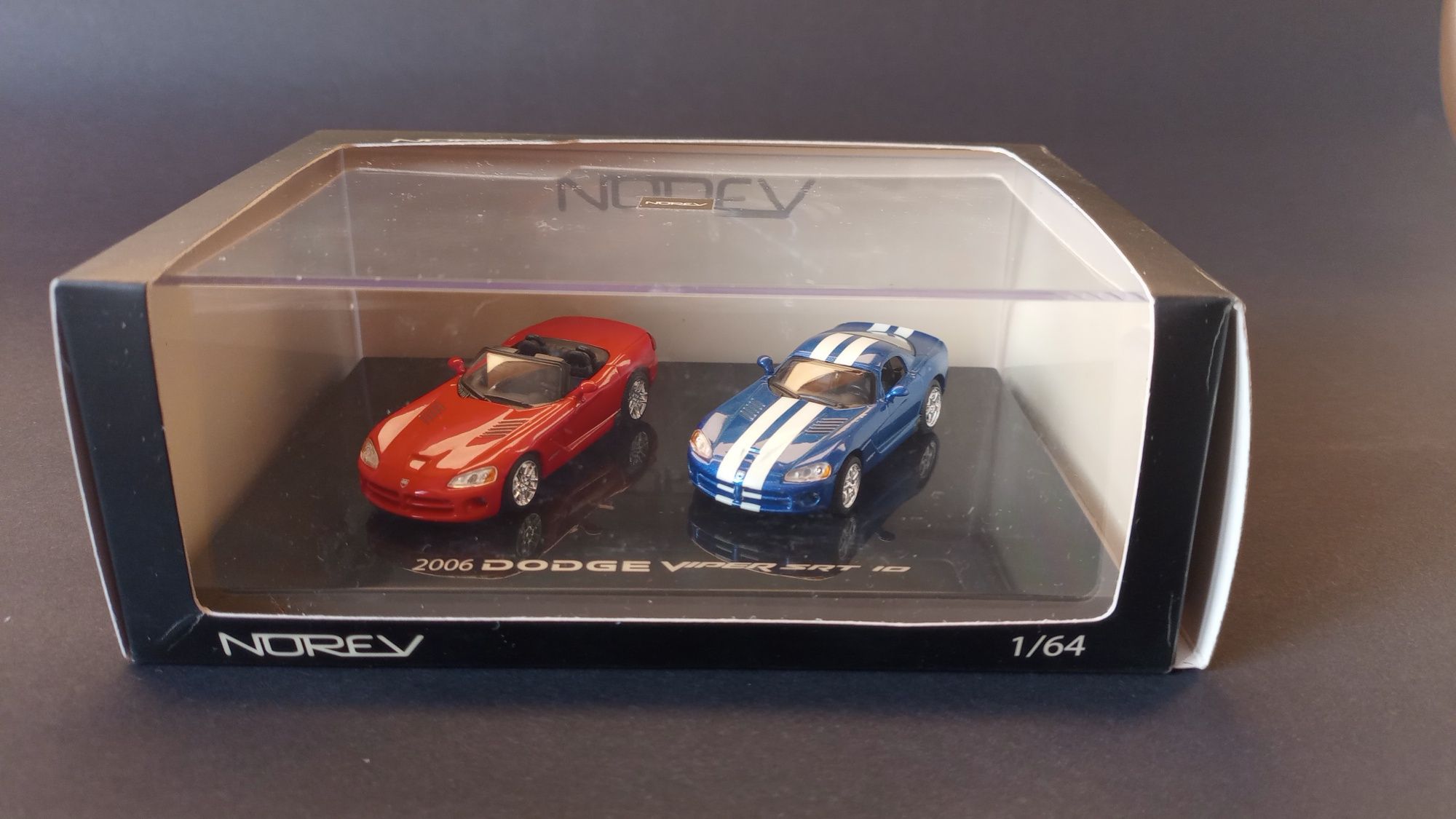 Dodge Viper zestaw - Norev 1/64