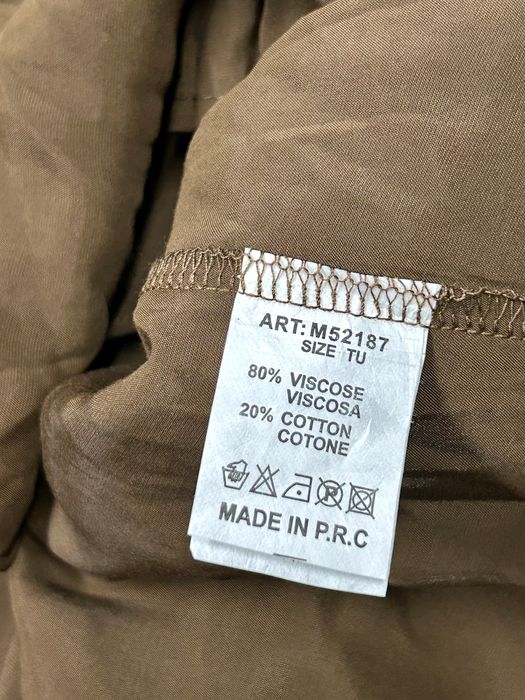 Блуза с воланами натуральная, оверсайз, Италия.