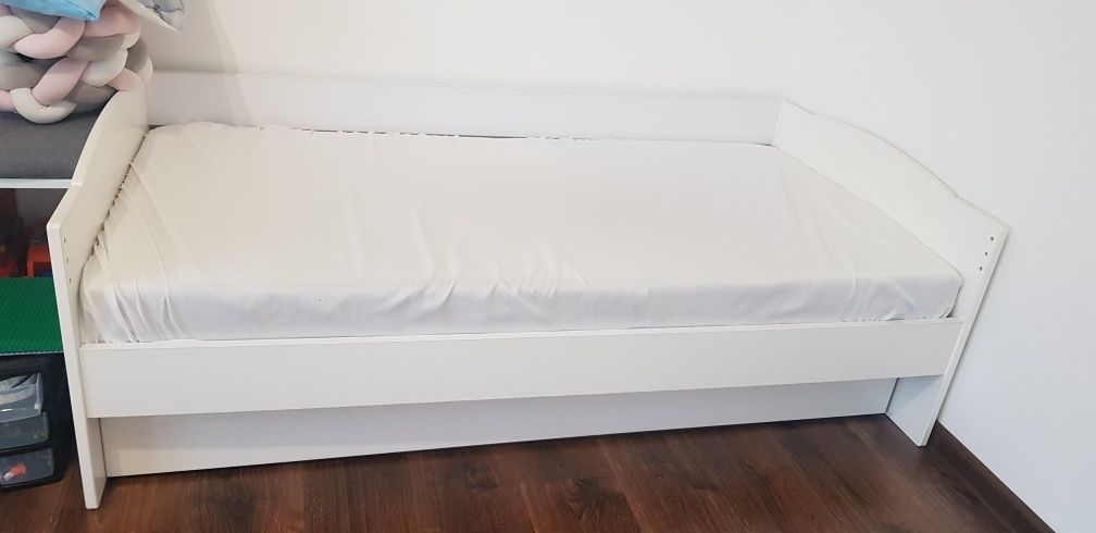 Łóżko białe 160x80