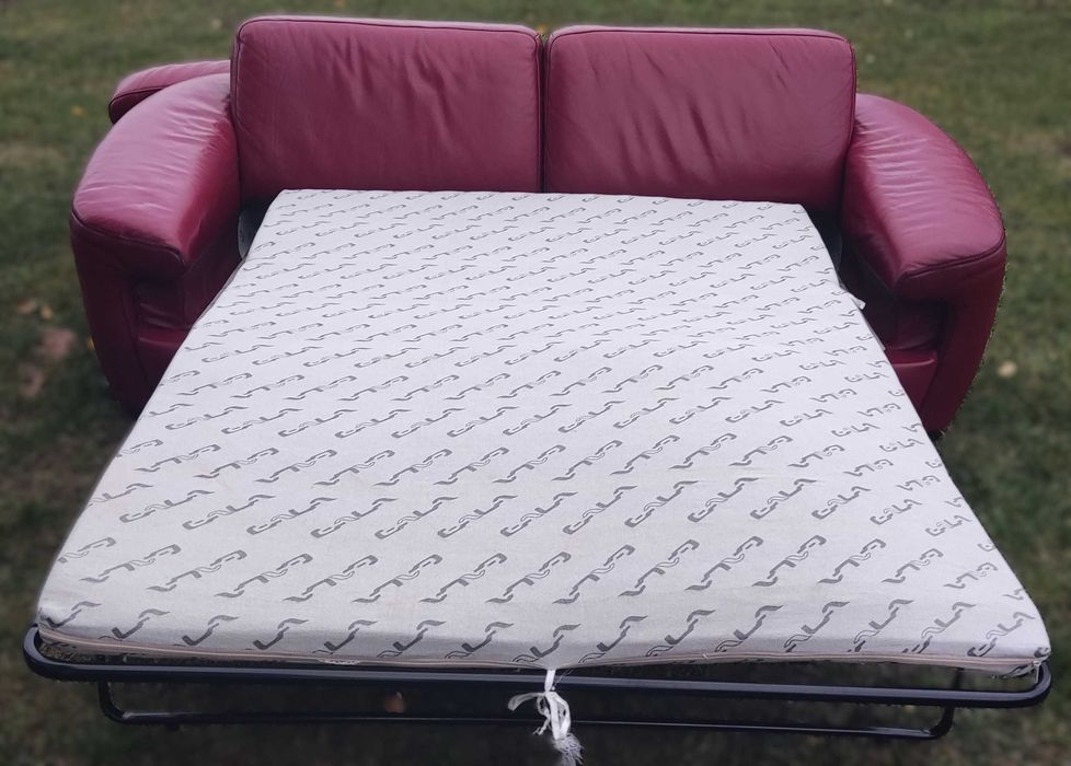 Komplet skórzanych mebli wypoczynkowych (do negocjacji)