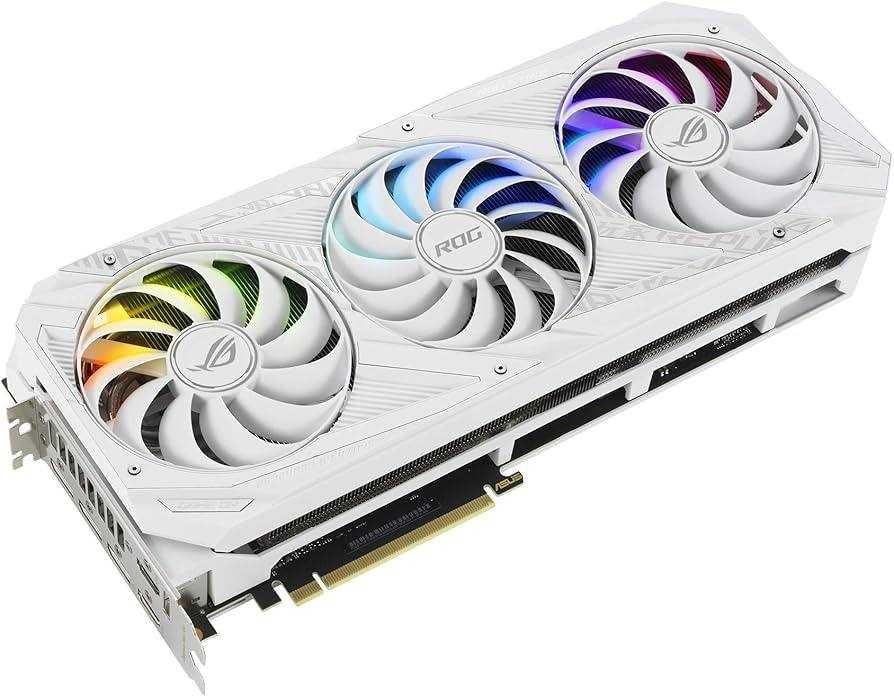 Видеокарта ASUS ROG Strix RTX 3080 White Edition 1 шт. USED!