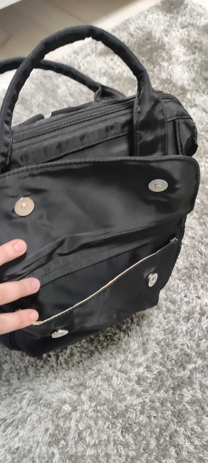 сумка-рюкзак чорний