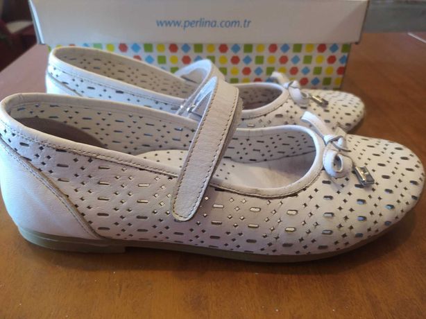 Туфлі для дівчинки Perlina шкіряні 36 розмір