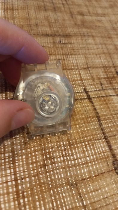 Swatch sem bracelete- a funcionar