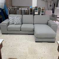 Sofa + chaise longue Novo de fabrica