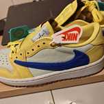 Travis Scott x Jordan Air Jordan 1 Low OG Canary Yellow 43