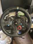 Volante G29 e padais Logitech
