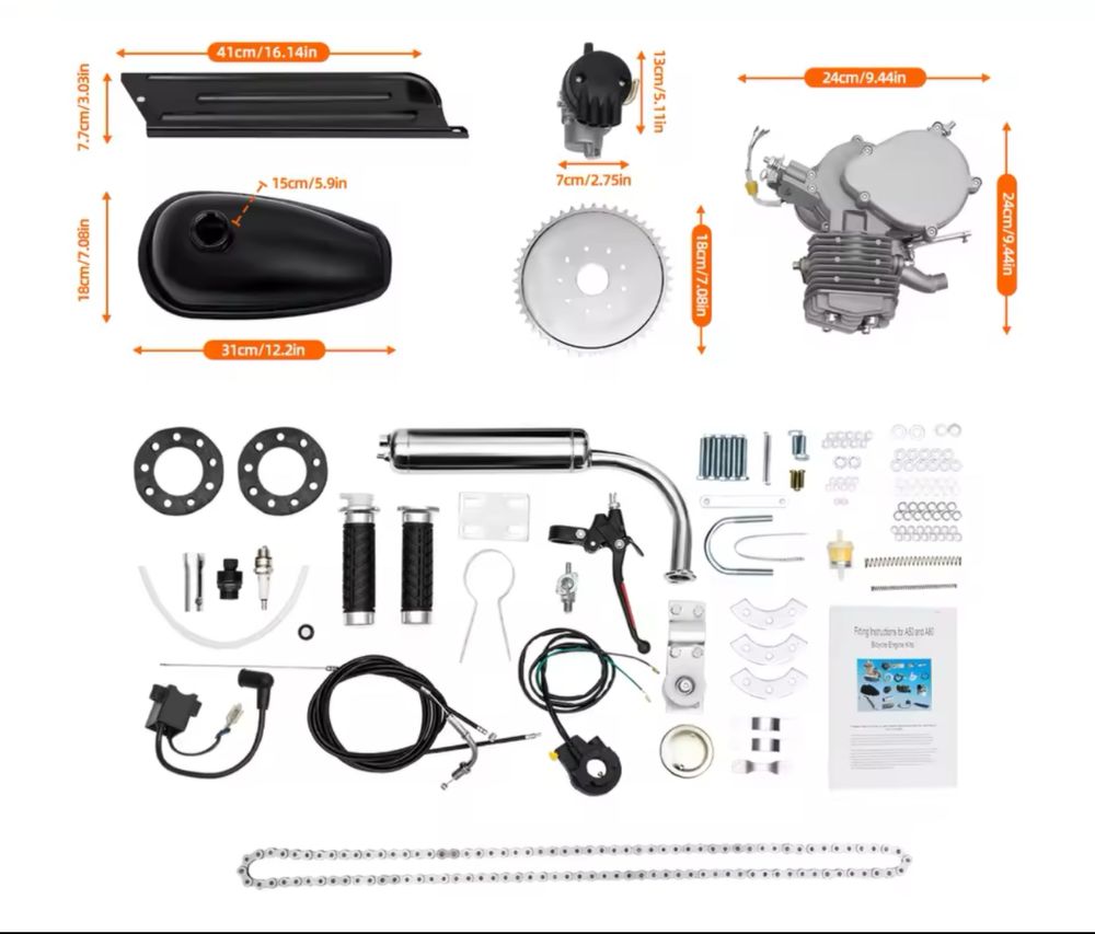 Kit de motor para motorizada