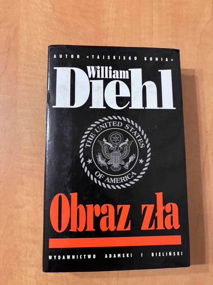 William Diehl " Obraz zła", kryminał.