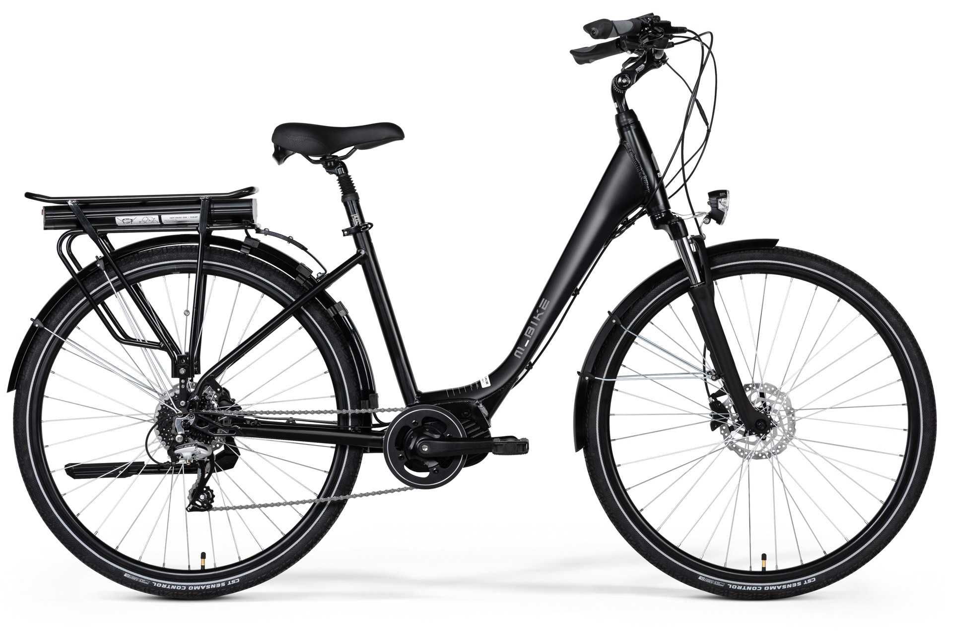 Rower elektryczny M-Bike e-City 828 - czarny