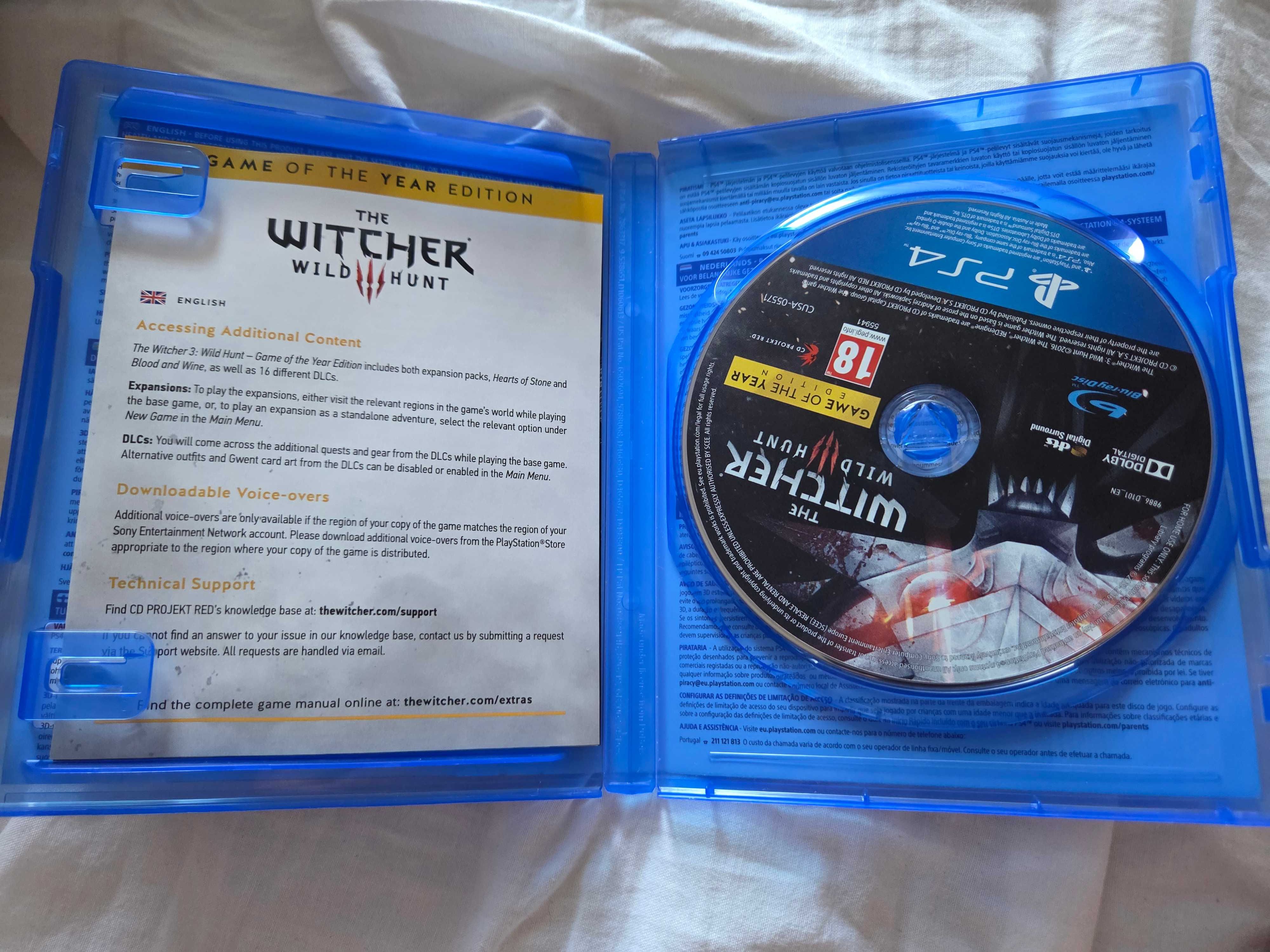 The Witcher 3 - PS4 - Game of the year edition