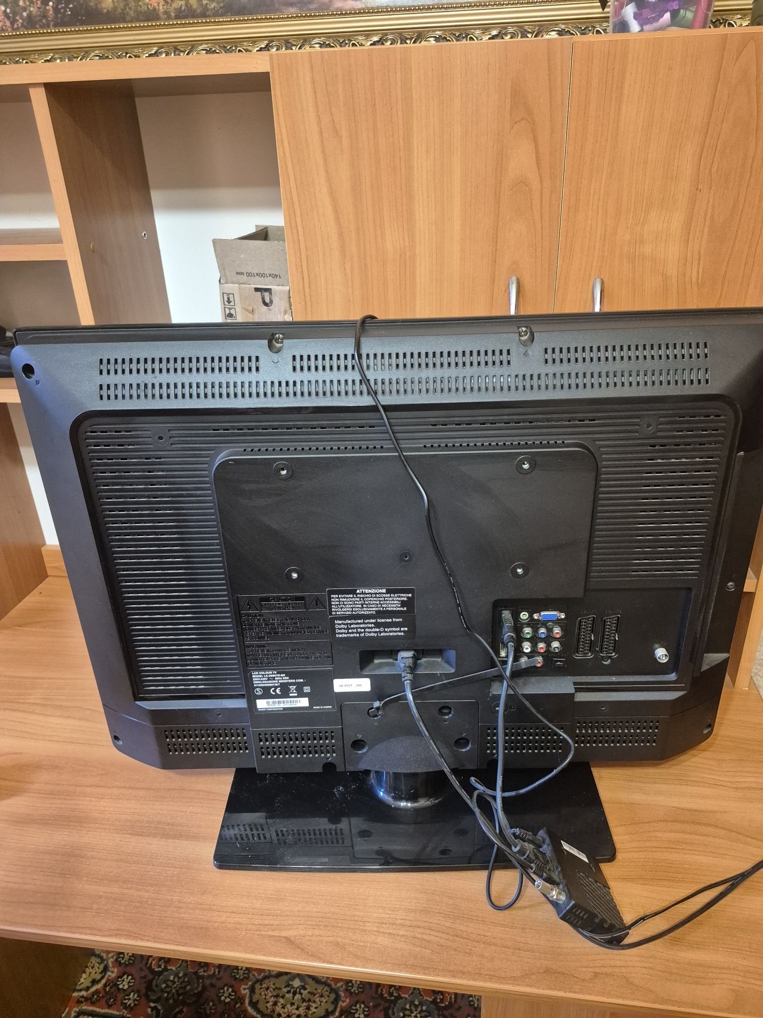Телевізор Sharp LC-32S7E BK, 32". Можна як монітор