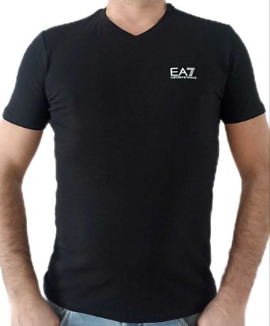 ARMANI T-shirt Koszulka czarna r. L,XL