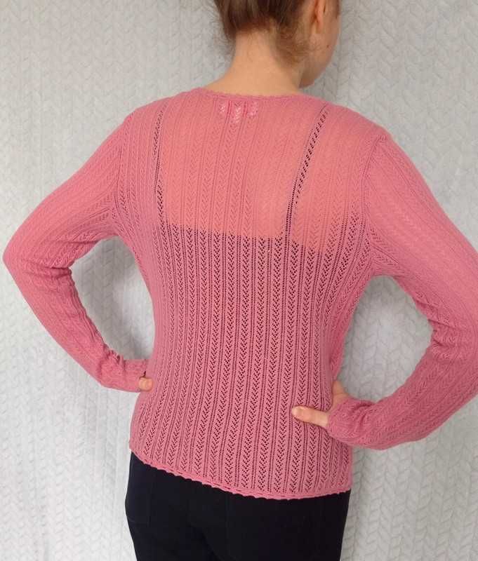 Bawełniany wiązany sweter Jackpot r. 34