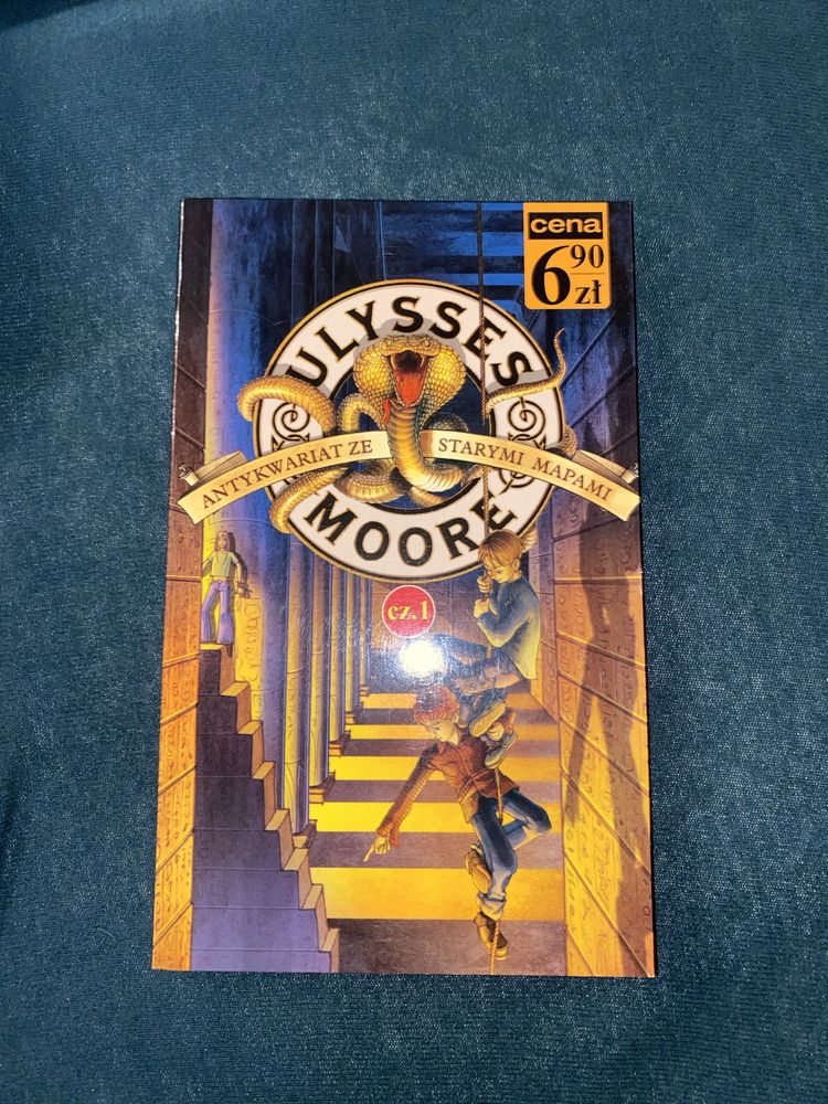 Ulysses Moore, antykwariat ze starymi mapami