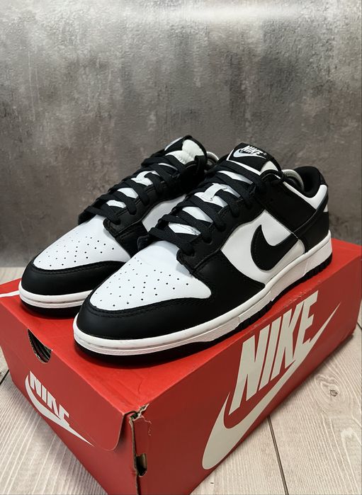 Оригінал! Кросівки Nike Dunk Low “Panda” | Кроссовки Найк 43