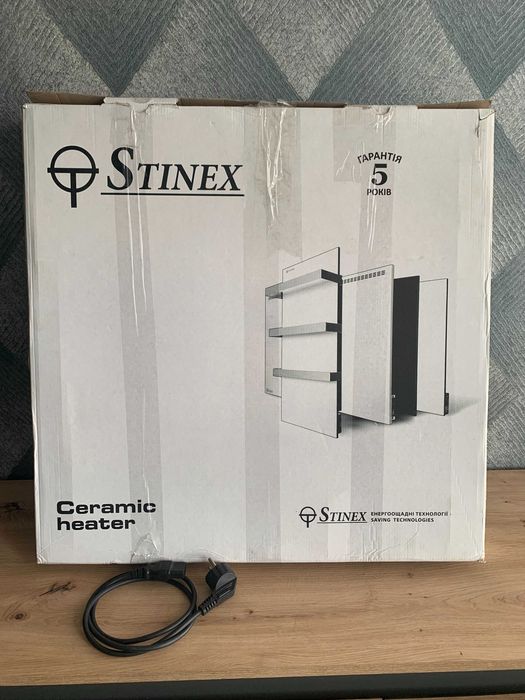 Керамічний обігрівач Stinex PLC-T (4L) LOFT 350/700Вт 14м² термостат