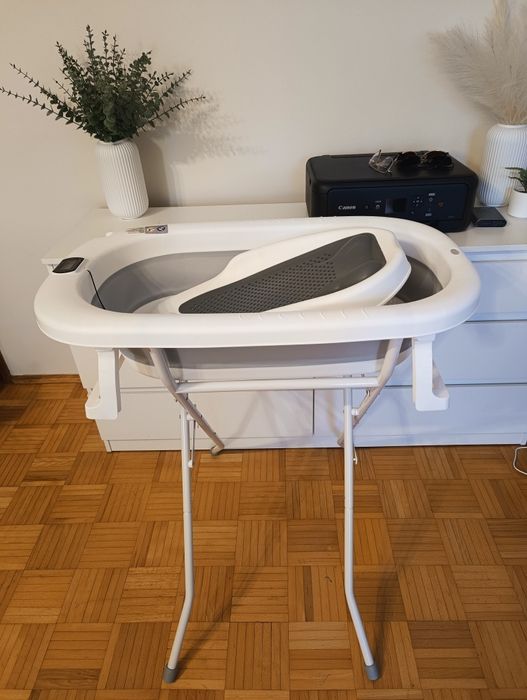 Wanienka Składana ze stojakiem+ wkładka noworodkowa