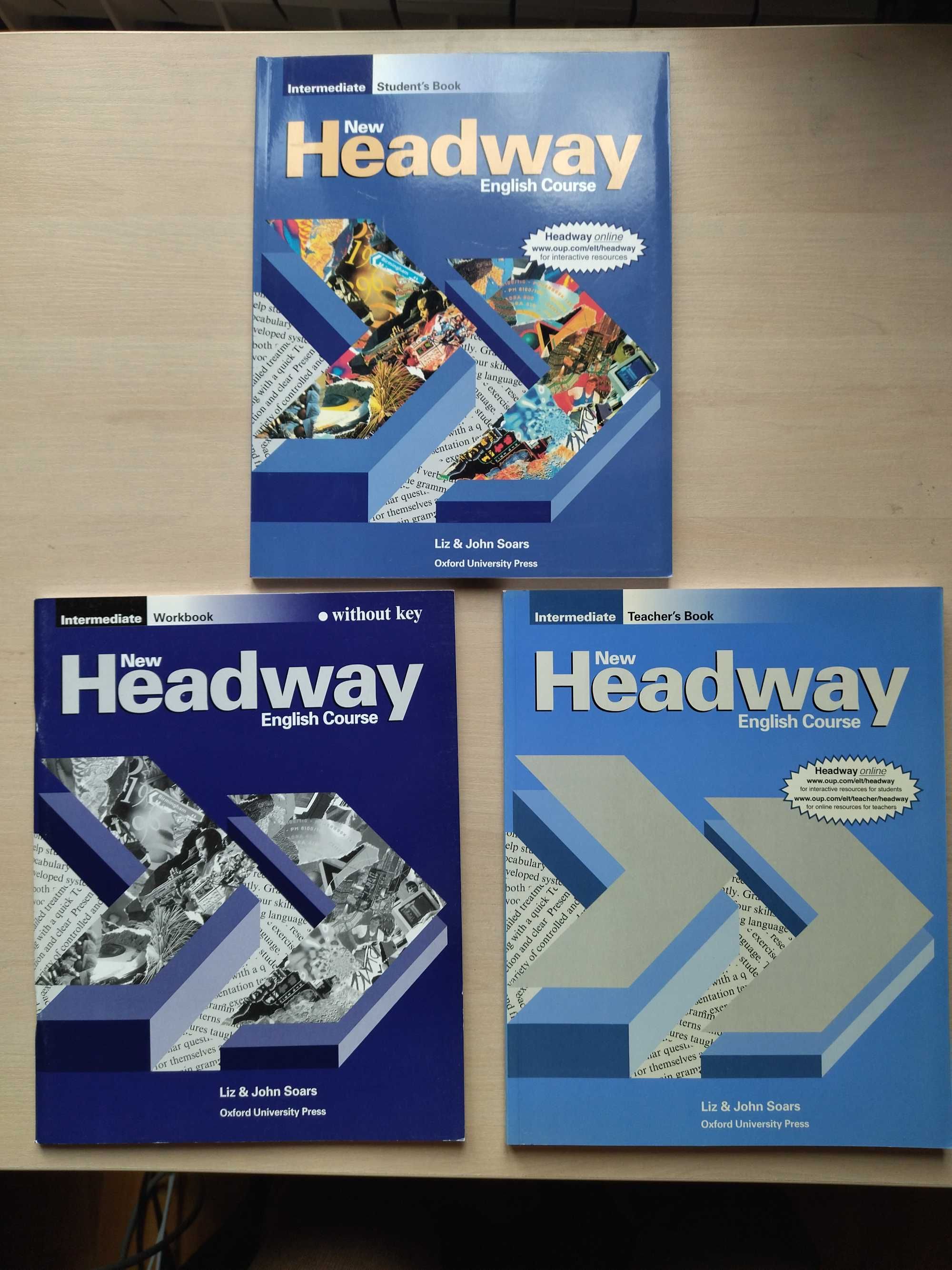 New Headway intermediate (Student's book+Teacher's+workbook)