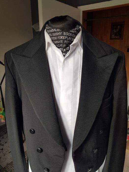 Frak męski S-M plus dodatki