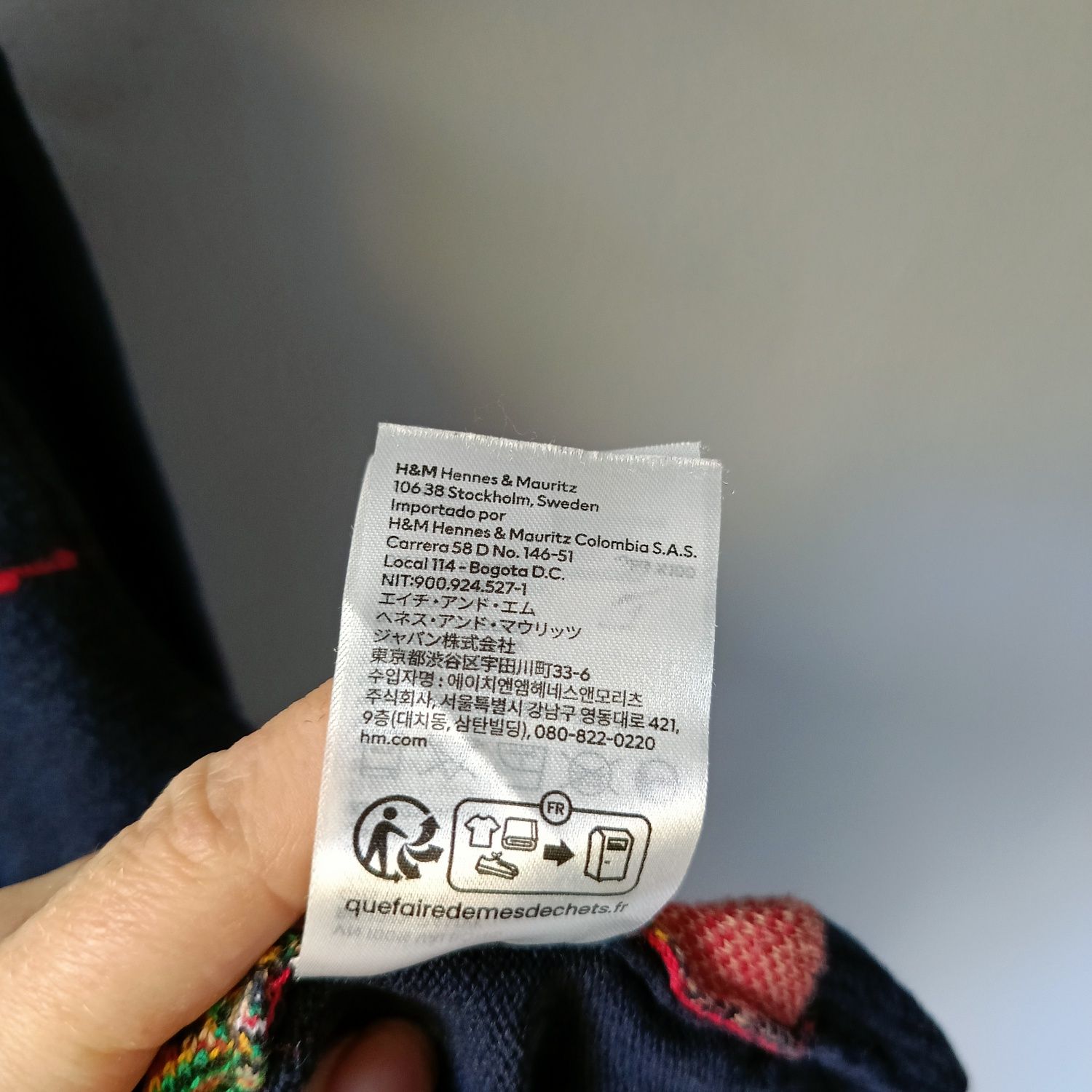 98/104 sweter świąteczny dla chłopca H&M sesja świąteczna bawełna